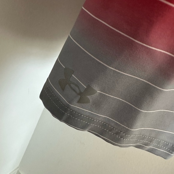 Under Armour Swim Trunks Mens Black and Red Small MSRP $62 USSFK1603-001 - Picture 7 of 13